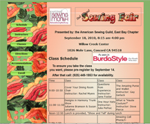 2012 Sewing Fair 